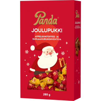Suklaakonvehti Panda 280 g Joulupukki