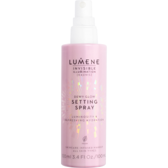 Meikinkiinnityssuihke Lumene 100 ml Invisible Illumination Dewy Glow