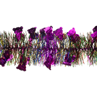 Nallepunos Weiste 90 mm x 2 m moniväri