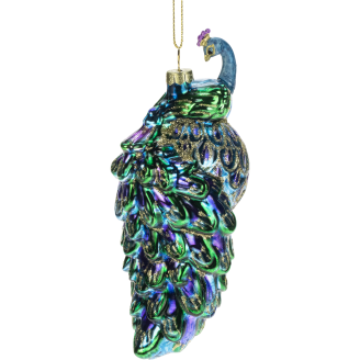 Lasiriikinkukko Weiste 13 cm kimalle