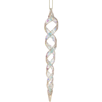 Lasikierre Weiste 20 cm jääpuikko kirkas