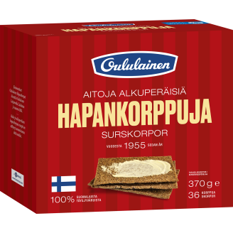 Hapankorppu Oululainen 370 g