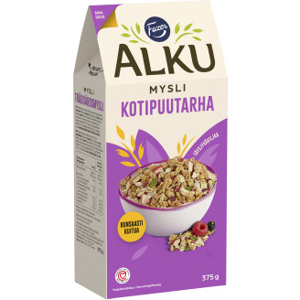 Kotipuutarhamysli Fazer Alku 375 g