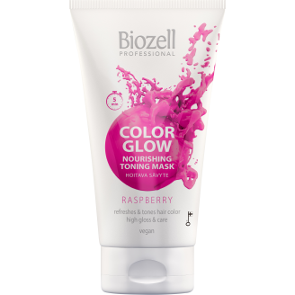 Sävytenaamio Biozell Color Glow Raspberry 150ml
