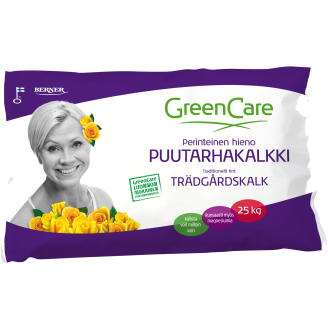 Puutarhakalkki GreenCare 25 kg perinteinen hieno