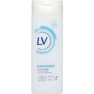 Kasvovesi LV 250 ml herkälle iholle