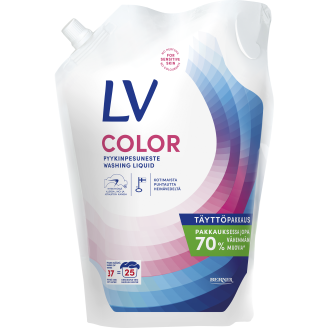 Pyykinpesuneste LV 1,5 l Color täyttöpussi