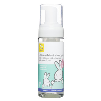 Pesuvaahto & shampoo Ainu 150 ml