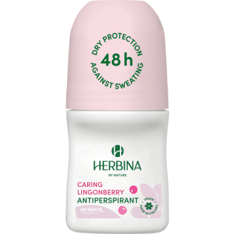 Deo roll-on Herbina 50 ml Caring Lingonberry