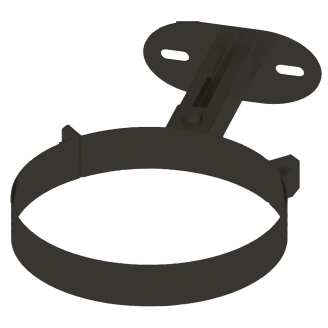 Seinäkiinnike piippuun