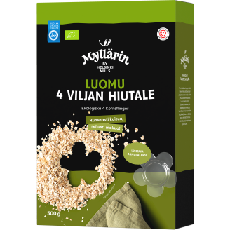 Luomu 4-viljanhiutale 500 g