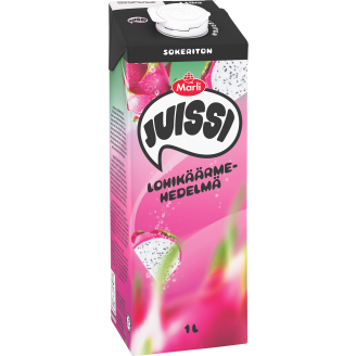 Juissi Marli 1 l Sokeriton Lohikäärmehedelmä