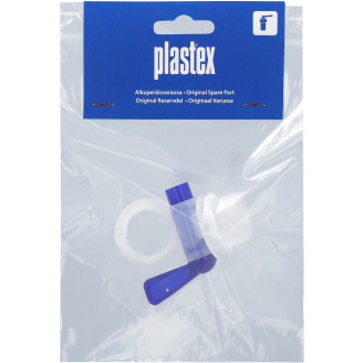 Kääntöhana ja vastamutteri Plastex 30 mm