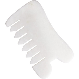 Gua Sha kampa Cailap valkoinen