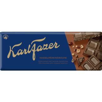 Suklaalevy Karl Fazer 180 g hasselpähkinärouhe
