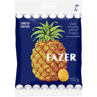 Ananas-karkkipussi Fazer 150 g