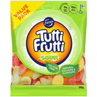 Tutti Frutti Fazer 500 g Sour Value Pack