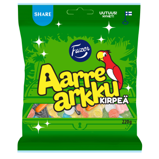 Aarrearkku Fazer 220 g kirpeä