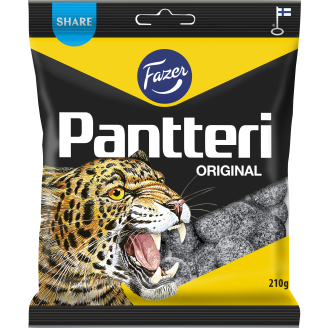 Pantteri Fazer 210 g Original salmiakki