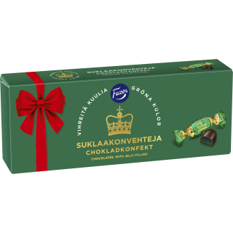 Suklaakonvehti Fazer 295 g Vihreitä kuulia