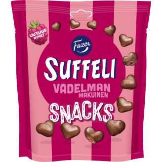 Suffeli Fazer 140 g Snacks vadelmanmakuinen
