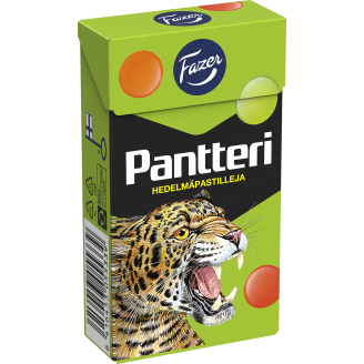 Pantteri Fazer 38 g hedelmäpastilli