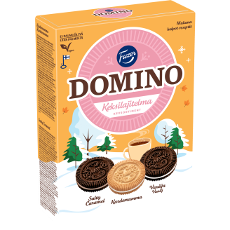 Domino-keksi Fazer 525 g keksilajitelma