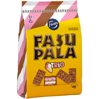Fasupala Fazer 355 g Trio vohvelikeksi