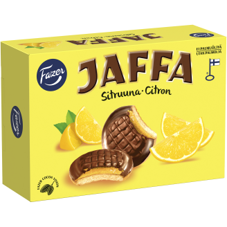 Jaffa-keksi Fazer 300 g sitruuna