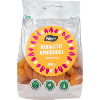 Kuivattu aprikoosi Priima 300 g