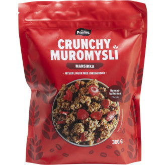 Muromysli Priima 300 g Crunchy mansikka