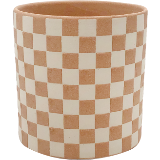 Ruukku Kotikulta 14 cm Ruudukko beige