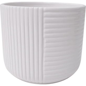 Ruukku Kotikulta 15 cm Raita valkoinen