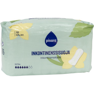 Inkontinenssisuoja Pisara 10 kpl Extra