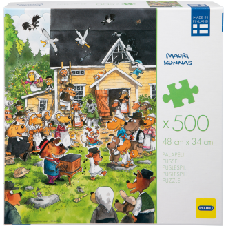 Palapeli Peliko 500 palaa Kunnas posetiivi