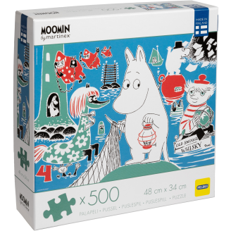 Palapeli Peliko 500 palaa Muumi Comic Book Cover 4