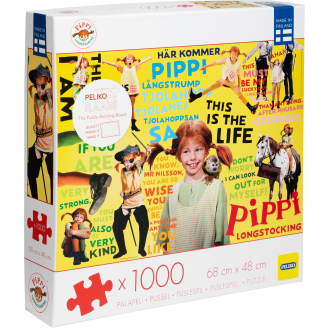 Palapeli Peliko 1000 palaa Peppi Live Action
