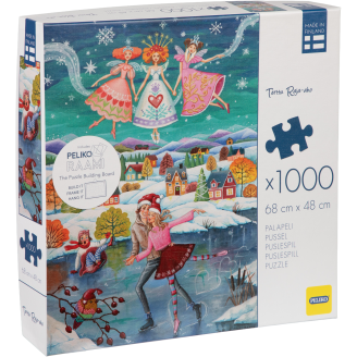 Palapeli Peliko 1000 palaa Terttu Raja-Aho joulun taikaa
