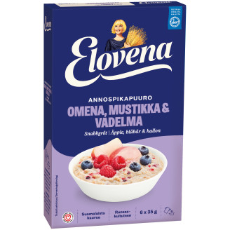 Hetki annospikapuuro 6 kpl 210 g omena-mustikka-vadelma