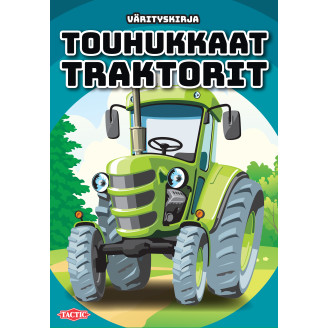 Värityskirja Touhukkaat traktorit