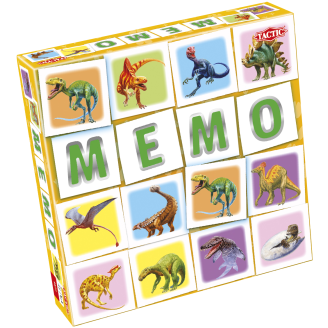 Muistipeli Tactic Memo dinosaurukset