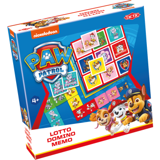 Peli Tactic Ryhmä Hau 3-in-1 Memo, Lotto, Domino