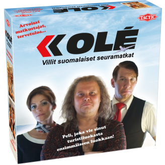 Lautapeli Tactic Olé! Villit suomalaiset seuramatkat