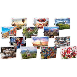 Palapeli Tactic 1000 palaa