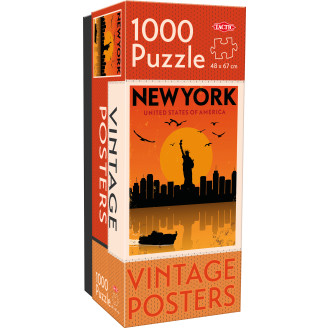 Palapeli Tactic 1000 palaa Vintage Posters New York