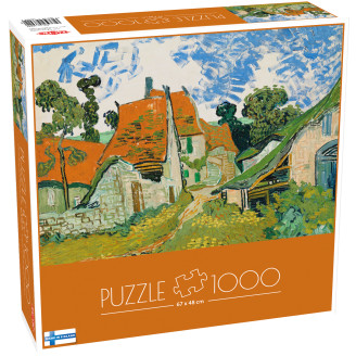 Palapeli Tactic 1000 palaa Vincent van Gogh Street in Anvers-sur-Oise