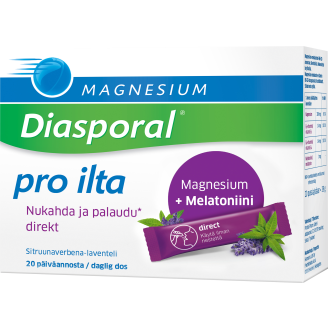 Magnesium Diasporal 20 kpl pro ilta Direkt