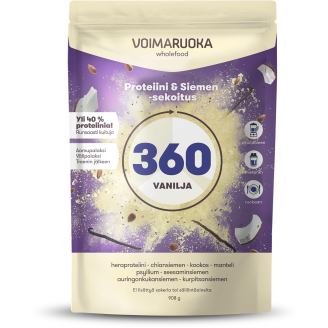 360 Wholefood 908 g vanilja