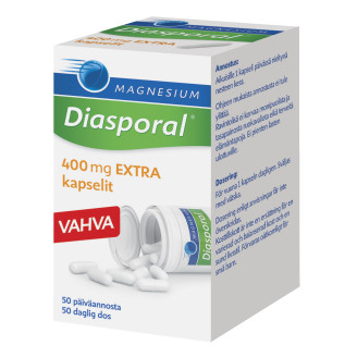 Diasporal 50 kpl Magnesiumkapseli 400 mg Extra