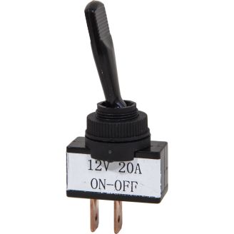 Vipukytkin 12 V, 20 A, musta